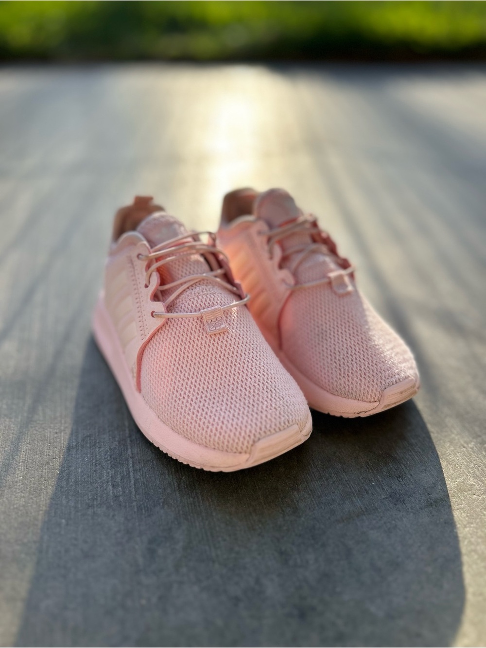 ADIDAS Kids Pink Lightweight Mesh Sneakers size 7 1/2K